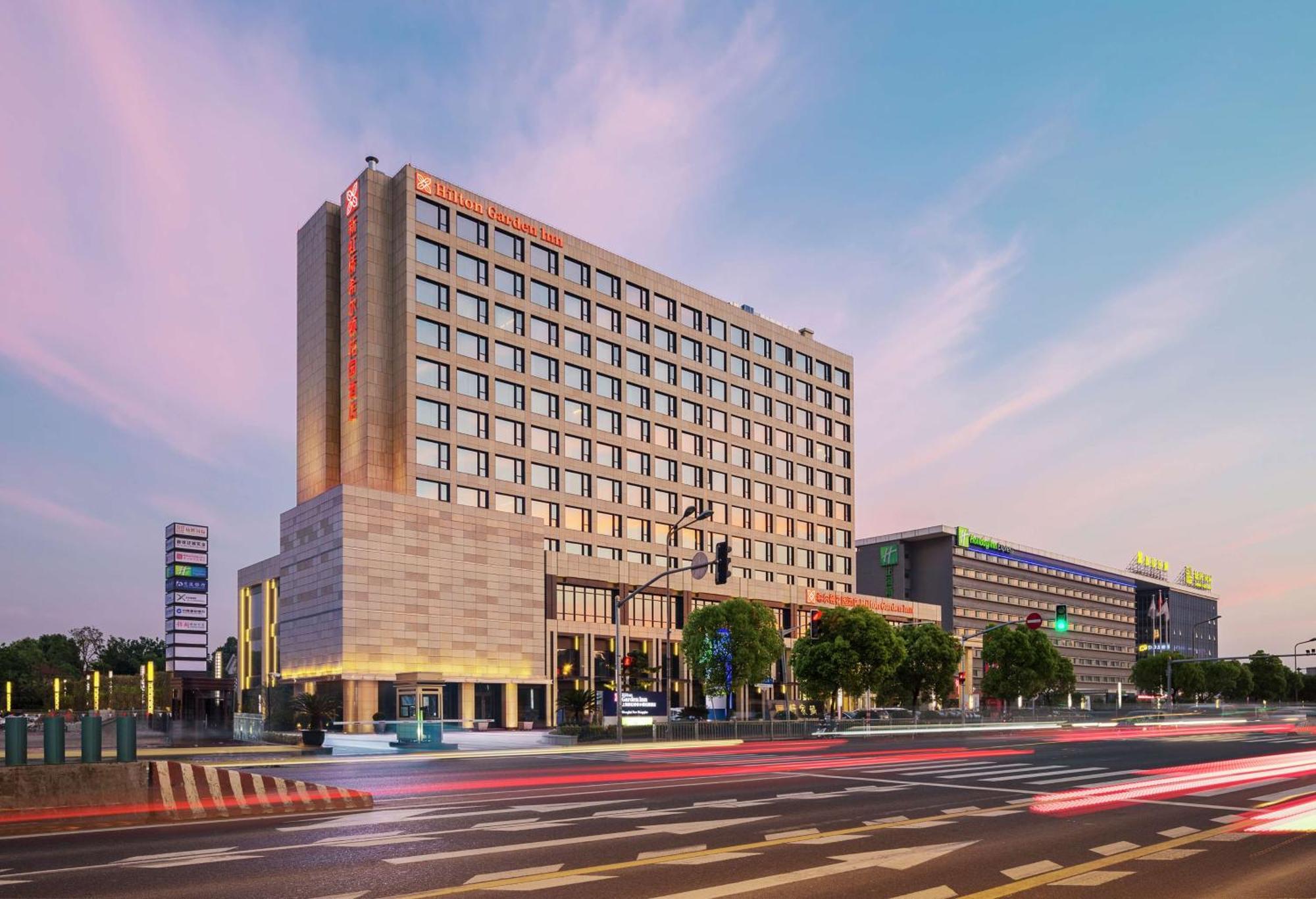 Hilton Garden Inn Shanghai Hongqiao Necc Экстерьер фото