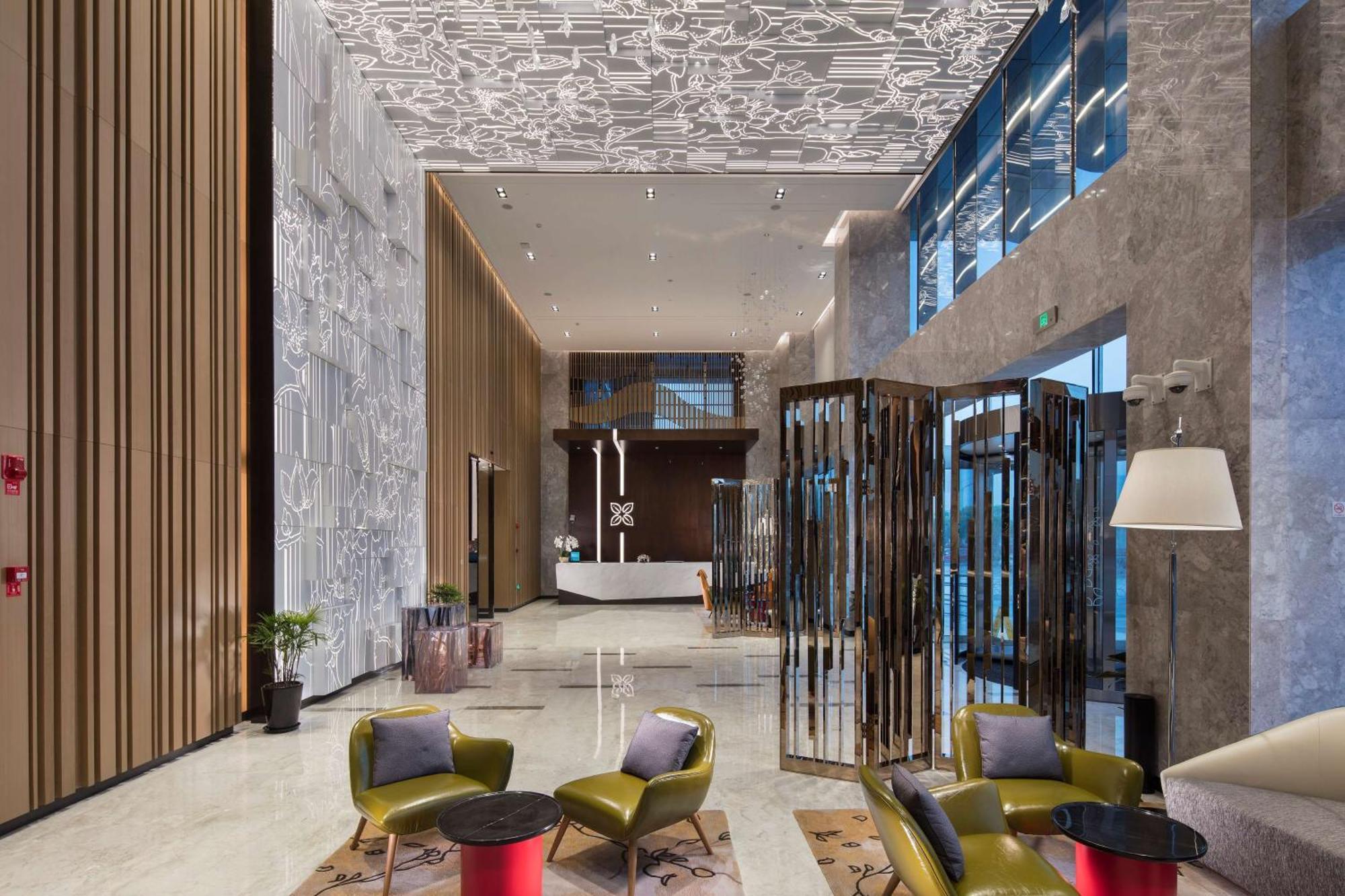 Hilton Garden Inn Shanghai Hongqiao Necc Экстерьер фото